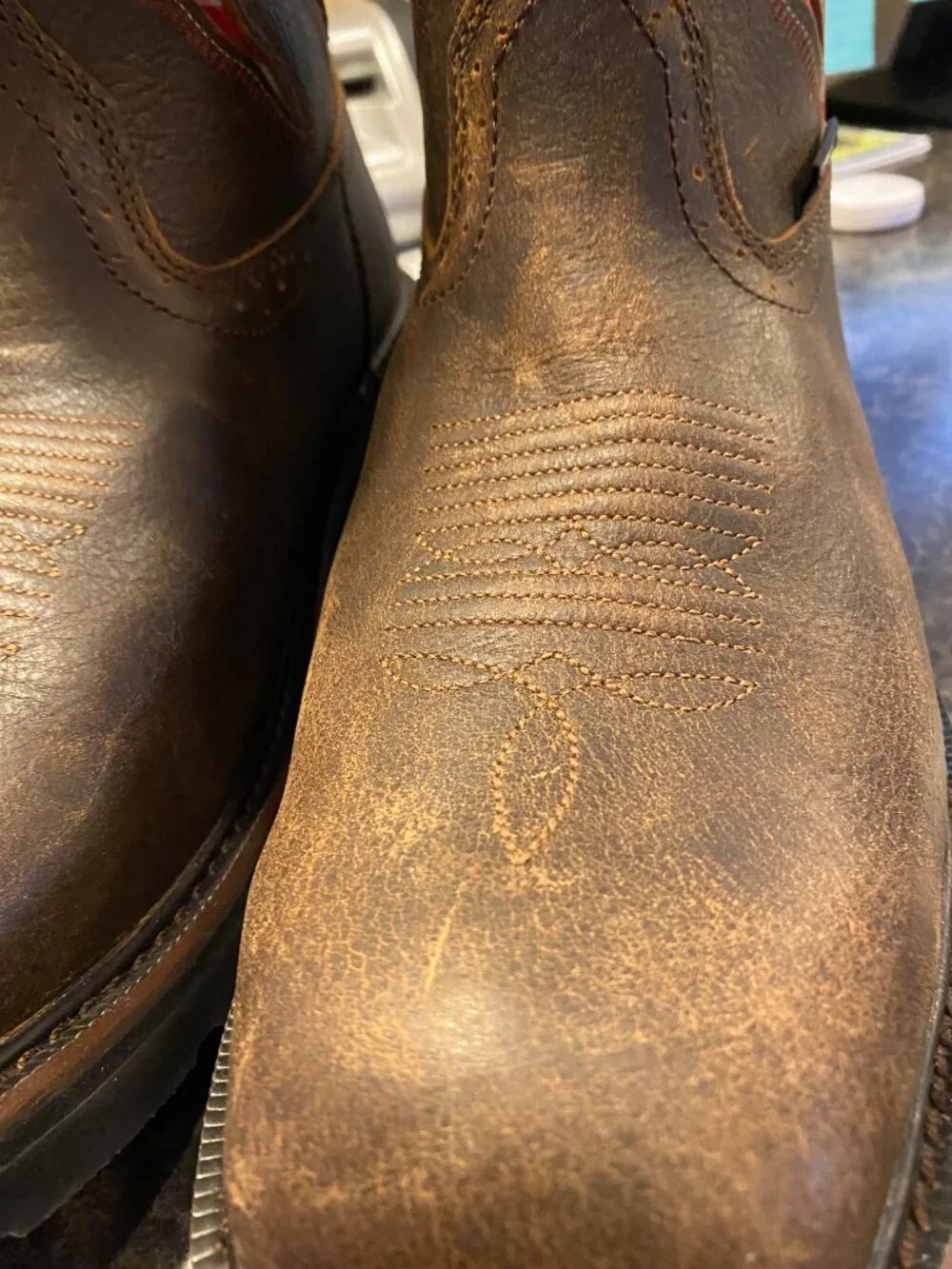 Men's Wolverine Leather Boots, Size 12 Medium, New W/O Tags